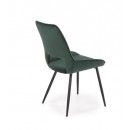 Стул HALMAR K404 темно-зеленый/черный